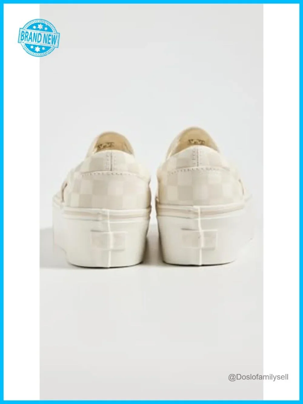 Classic Slip-On Stackform Sneakers Platform Canvas Casual
